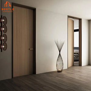 Orkaanbestendig Aluminium Houten Deur Windsnelheid 200kmh Voor Stormgebied - Product Image 4