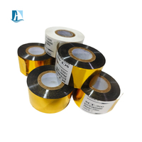 25mm 100M SCF900/LC1/FC3 estampado en caliente cinta de tinta térmica plateado oro amarillo negro lámina de estampado en caliente