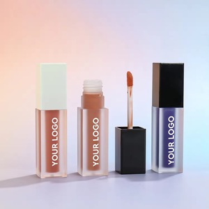 Brillo Labial de Marca Privada al por Mayor, Lápiz Labial Líquido Mate, Brillo Labial Brillante con Purpurina, Transparente con Caja - Product Image 5