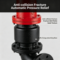 Dispositif de protection incendie de haute qualité SSF150/80-1.6SW, flexible, durable, anti-collision, hydrant extérieur pour la lutte contre les incendies