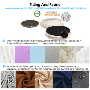 Cama grande para perros Humana de 75 "* 50" * 14 "Tamaño XXL Cama ortopédica Humana Para Perro Cama grande de lujo para perros con espuma viscoelástica - Product Image 4