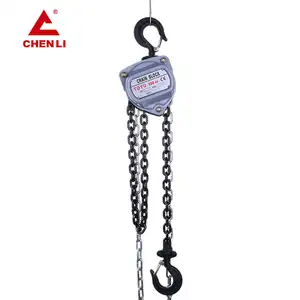 Heavy Duty load Pulling Tool Chain Hoist Chain Block Market Popular Type Manual Hand 0.5-20ton Small Size HSZ-D Lifting