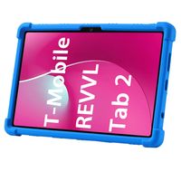 T-mobile REVVL Tab 2 5G için 10.1 inç Tablet kılıfı çocuk dostu yumuşak silikon ayarlanabilir standı Tablet kapak
