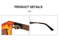 Lunettes de soleil polarisées rétro personnalisées UV400 TR90 pour hommes et femmes, de haute qualité, pour l'extérieur