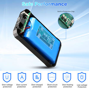 Rapthor Draagbare Oplaadbare 12V 3250mAh Kleine DC-uitgang Lithium-ion Accu Pack met Lader en DC5521 Kabel - Product Image 3