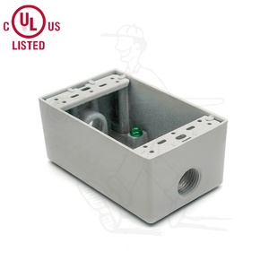 PST One Gang Caja de aluminio resistente a la intemperie Caja de conductos eléctricos - Product Image 3