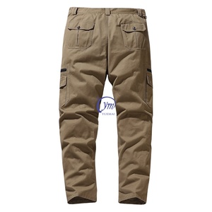 Pantalon de travail cargo tactique pour homme, léger, respirant, en coton, multi-poches, idéal pour les activités de plein air et l'entraînement sportif, le mieux noté - Product Image 2