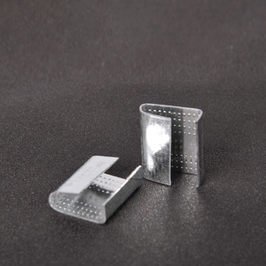 Boucle de cerclage en acier 1608, type manuel, durable, pour interface de ruban d'emballage, boucle métallique pour utilisation manuelle - Product Image 2