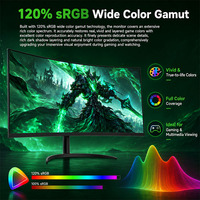Monitor Gaming de Alta Gama Popular de Pantalla Ancha de 34 Pulgadas, 240Hz, 1440p, LCD, Adaptive Sync, Pantalla Curva, Diseño Giratorio, Tiempo de Respuesta de 1ms