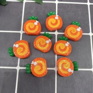 100 pièces/sac rouge rose vert <span class=keywords><strong>suisse</strong></span> rouleau résine breloques pour Slime Mobile étui porte-clés bricolage artisanat décoration - Product Image 5