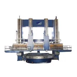 Precision Heavy Duty Variable Speed Double Column Vertical Lathe Excellent Machining Performance