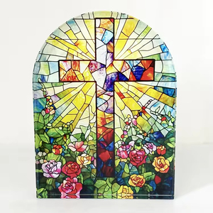 <span class=keywords><strong>Presse</strong></span>-papiers en verre cristal personnalisé en forme d'arche, représentant la Sainte Famille catholique, pour la maison ou les ornements d'église - Product Image 5