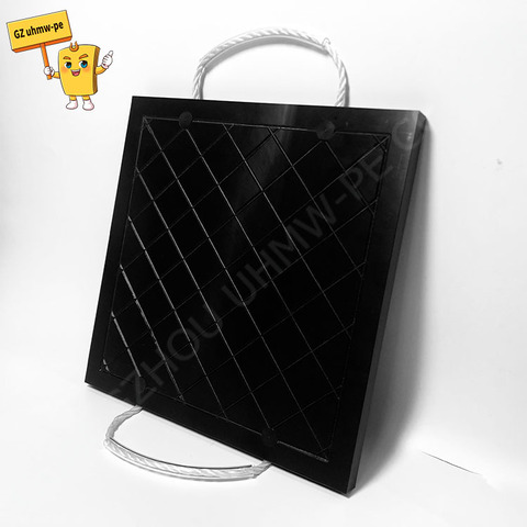 Customized Non-Slip Crane Stabiliser Pads with Cutting Service ISO9001 Certified 5-300 Tons Capacity