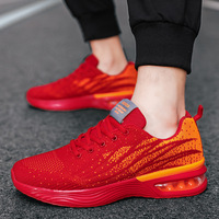 Vente en gros pour distributeurs locaux : Nouvelles chaussures de sport décontractées pour hommes, style coréen, respirantes, toutes saisons, avec coussin d'air, en maille, tendance, pour étudiants, collection 2025