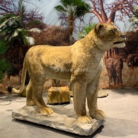 Centres commerciaux Radar Contrôle Animal Intérieur Parc À Thème Décorations Animatronic Lion's Wife Nala Modèle