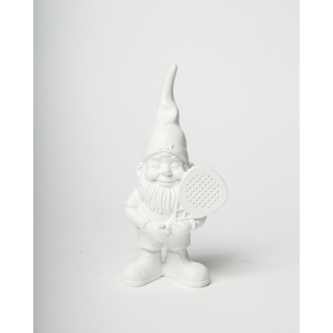 Estatua de Enano Blanco de 12 cm, Adorno de Jardín - Product Image 1