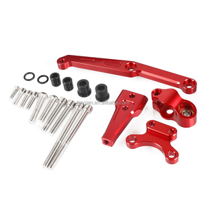 Accesorios de motocicleta para Honda CB650R, soporte de montaje de amortiguador de dirección CB650 <span class=keywords><strong>R</strong></span>, Kit de amortiguador de dirección <span class=keywords><strong>CB</strong></span> <span class=keywords><strong>650</strong></span> <span class=keywords><strong>R</strong></span> 2018-2021 <span class=keywords><strong>2020</strong></span> 2019 - Product Image 5