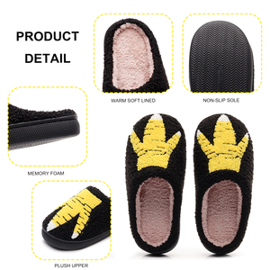 Ensemble de 2 paires de chaussons amusants et originaux <span class=keywords><strong>en</strong></span> forme de pattes de poulet pour la maison - Product Image 4