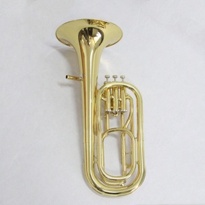 Orquesta China profesional B cuerno barítono plano laca dorada cuerpo de latón válvulas de cuproníquel accesorio de <span class=keywords><strong>instrumento</strong></span> de latón rosa - Product Image 2