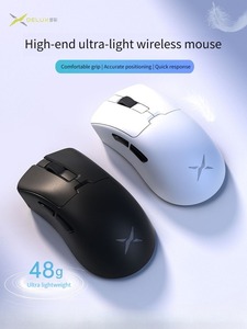 Chuột DELUX M900 V2 Nhẹ 48G PAW3950 30000DPI 8000hz Nordic52840 Hai chế độ 2.4Ghz/Có dây dành cho game thủ/văn phòng - Product Image 2