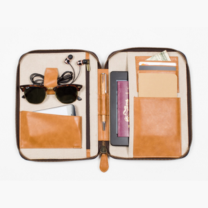 Zippered <span class=keywords><strong>padfolio</strong></span> da Danh Mục Đầu Tư Tài liệu chủ tổ chức tùy chỉnh túi thư mục biểu tượng tùy chỉnh cho Ipad công suất lớn - Product Image 5