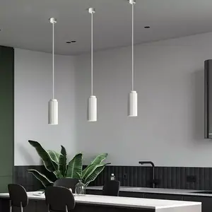 Minimalistische Indoor Kantoor Keuken Eetkamer Mini Aluminium Nordic Dimbare Led Hanglamp