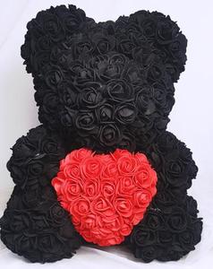 Orsacchiotto di Rose Artificiale Fatto a Mano da 25cm, 40cm, 70cm per San Valentino e Occasioni Festive - Product Image 5