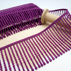 Fabricante de Tela de Encaje con Flecos Personalizados, Proveedor de Encaje de Pestañas, Material para Vestidos de Novia, Textil de Moda Africana OEM - Product Image 1