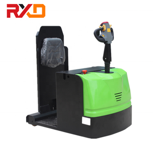 하이 퀄리티 전기 지게차 스탠딩 타입 전기 견인 트랙터 4 륜 배터리 48V 고출력 전기 견인 트랙터 - Product Image 4