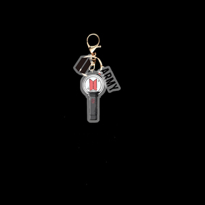Custom New Creative BTSBulletproof Support Lamp Acrylic Key Chain Key Pendant Peripheral Same Model UV Printing Cartoon - Product Image 4