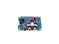 (BSC) )HIFI DAC untuk Raspberry Pi B+/2B Menggunakan Chip PCM5122 Jack RCA berlapis emas ganda 384KHz SKU ORS12