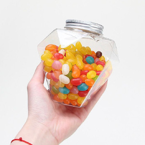 Wholesale 500ml PET <b>Plastic</b> Water <b>Bottles</b> Special Shape <b>Empty</b> Beverage Container for Boba Milk Tea Drink Cup - Product Image 1