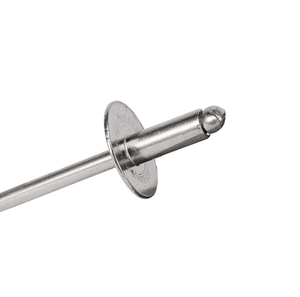<span class=keywords><strong>Rivets</strong></span> à bride larges 4.8x10x16, 4.8x10x14, 4.0*10*12 entièrement en acier inoxydable (<span class=keywords><strong>Inox</strong></span>/<span class=keywords><strong>inox</strong></span>) – <span class=keywords><strong>Rivets</strong></span> aveugles larges, <span class=keywords><strong>rivets</strong></span> à tête ronde larges - Product Image 1