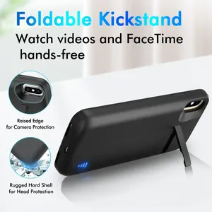 <span class=keywords><strong>Funda</strong></span> Cargadora de Batería de 10000 mAh para <span class=keywords><strong>iPhone</strong></span> X, XR, <span class=keywords><strong>XS</strong></span>, <span class=keywords><strong>XS</strong></span> <span class=keywords><strong>Max</strong></span>, Banco de Energía, <span class=keywords><strong>Funda</strong></span> Protectora con Batería para <span class=keywords><strong>iPhone</strong></span> X, <span class=keywords><strong>XS</strong></span> <span class=keywords><strong>Max</strong></span> - Product Image 2