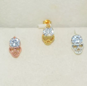 Ingrosso oro rosa placcato in 925 reale in <span class=keywords><strong>argento</strong></span> sterling cristallo gioielli <span class=keywords><strong>orecchini</strong></span> con zircone per ragazze - Product Image 5