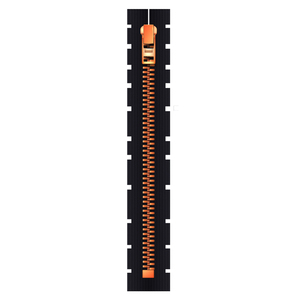 Machine automatique de positionnement et de découpe de fermetures éclair contrôlée par PLC avec fonctions chaud/froid et perforation, capacité de 100 pièces/minute - Product Image 2