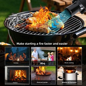 Ventilateur souffleur USB 5V d'usine avec interrupteur à 3 vitesses réglables pour poêle à bois, barbecue, outil turbo portable - Product Image 6
