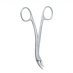 Pince à ligature incurvée en acier inoxydable de haute qualité de 14 cm, fabricant d'instruments chirurgicaux - Product Image 4