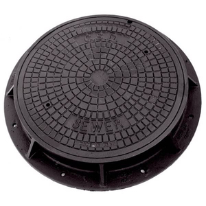 Custom-Sized Logo D400 Heavy-Duty Roadway Ductile Cast Iron <strong>Manhole</strong> <strong>Cover</strong> EN124 Standard Shape for Standing Heavy Vehicle - Product Image 2