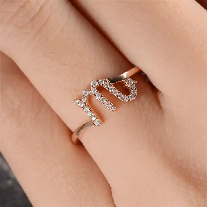 Initial ring -Letter Ring – customlyourz
