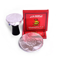 Vente en gros de narguilé arabe en papier d'aluminium pour barbecue en plein air Shisha-narguilé-rouleau de papier d'aluminium pour Shisha