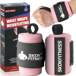 Muñequeras Profesionales <span class=keywords><strong>SKDK</strong></span> HS089 de Neopreno de 12'', 18'' y 21'' para Entrenamientos de Gimnasio, Levantamiento de Pesas, Gimnasia, Antideslizantes, Portátiles y Seguras - Product Image 4