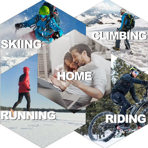 Ensemble de couches de base sans couture pour hommes <span class=keywords><strong>sous</strong></span>-vêtements thermiques évacuant l'humidité haut et pantalon chauds d'hiver pour le <span class=keywords><strong>ski</strong></span> - Product Image 6