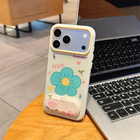 Coque de téléphone Lichicase à imprimé floral coloré pour Redmi 17 17C Note 17 Pro Max, étui souple en TPU mignon pour fille avec support