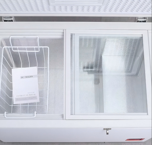 Solar Powered 108L <b>Freezer</b> With Battery Preservation Compressor Cooling Commercial Use Solar <b>Freezer</b> With and Battery Solar Powe - Product Image 3
