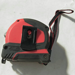 Steel Tape Measure 5M Metric Automatic Return Push Button Lock Plastic Case - Product Image 1