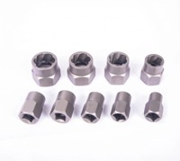 Jeu de 9 extracteurs de boulons industriels à entraînement 3/8 po avec garantie d'un an, marque ODM/OEM disponible, fabriqué à Shanghai
