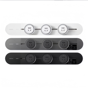 Hot bán phổ 32A NFC Mạng Điện mở rộng ổ cắm Adapter treo tường thép không gỉ cho phòng ngủ phòng khách 2A - Product Image 1