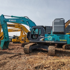 Excavadora Kobelco SK350LC-8 Usada de Alta Calidad, 35 Toneladas, Maquinaria para Movimiento de Tierras en Canteras, Buen Estado, Lista para Enviar, en Stock - Product Image 1