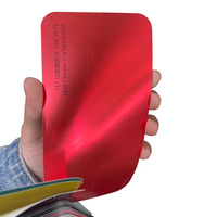 Film de protection de carrosserie automobile en vinyle satiné mat chromé durable, finition mate, film PPF, installation à sec, haute extensibilité, rouge électroplaqué